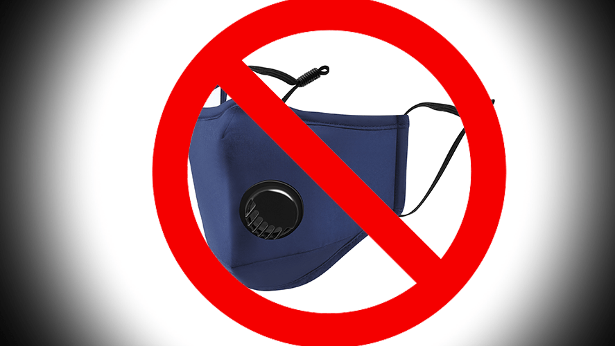 CDC Masks with Valves are Worthless X96