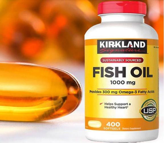 Dầu Cá Omega 3 Kirkland Signature Fish Oil 1000mg Mới Nhất 2020