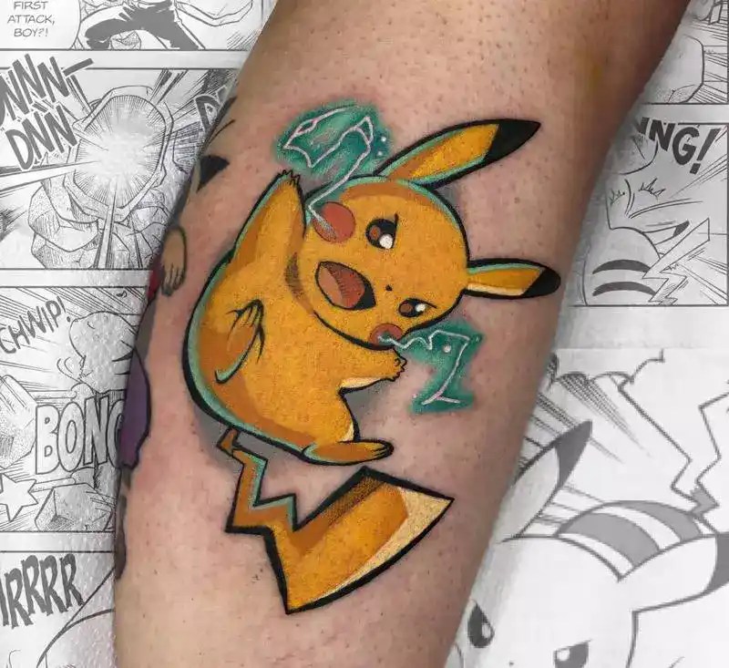 Pikachu Tattoo Inkspiration From The Pokémon World