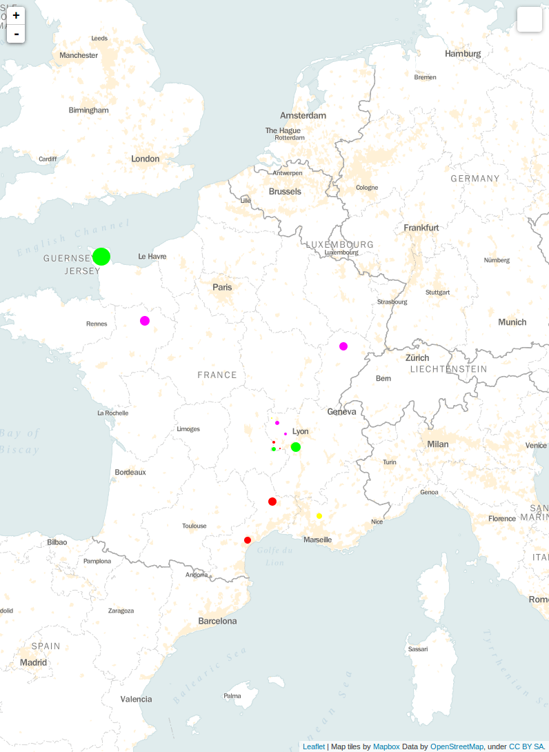 Placer Des Points Sur Une Carte De France My blog