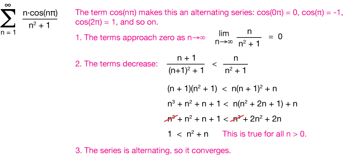 Alternating series