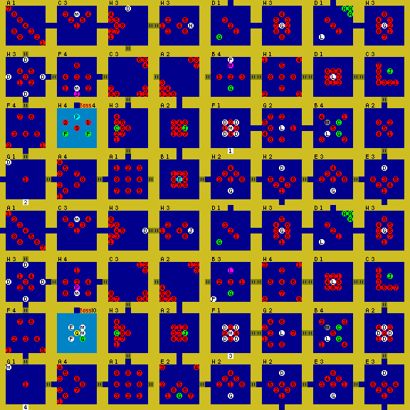 Xanadu Scenario ][ Tower Map