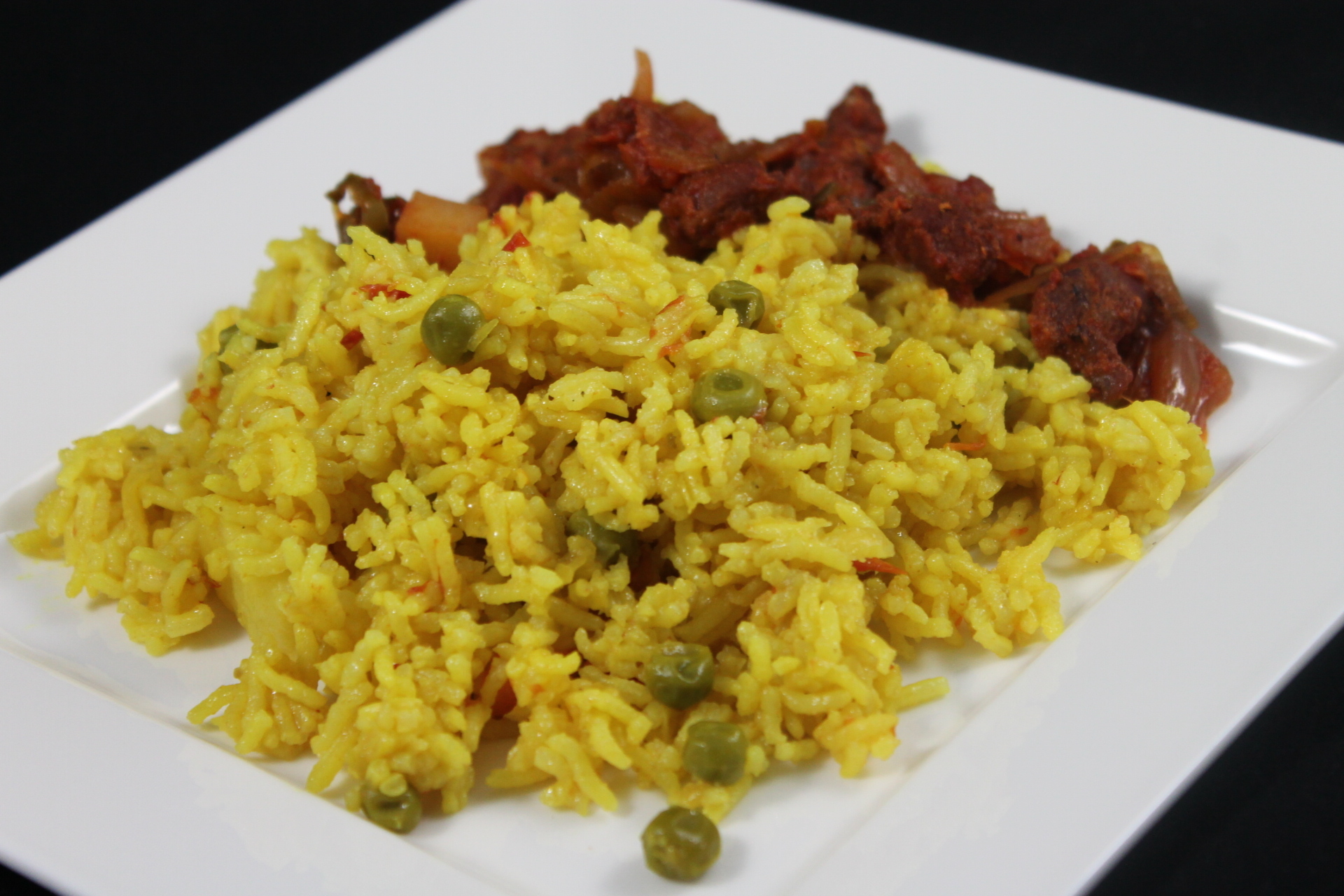 Goan Pulao with Green Peas