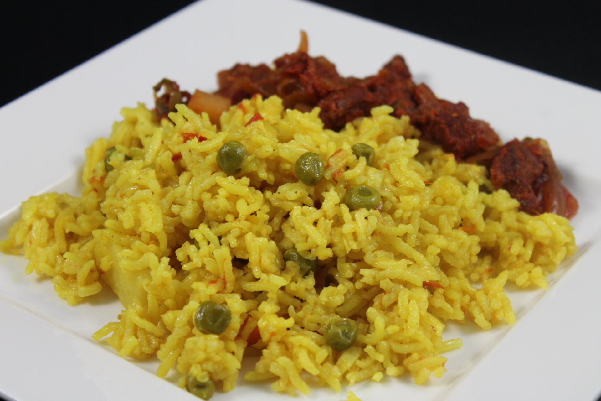 Goan Pulao with Green Peas