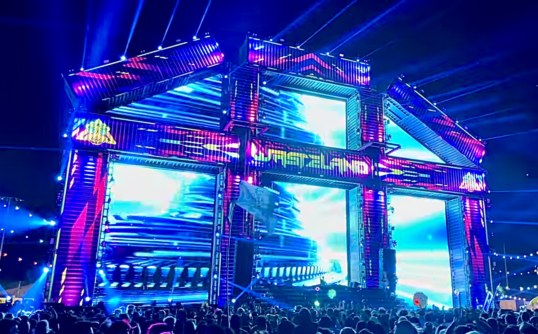 EDC Las Vegas 2022 Wasteland Stage XAVI