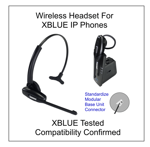 Headset (Wireless) for XBLUE IP Phones XBLUE