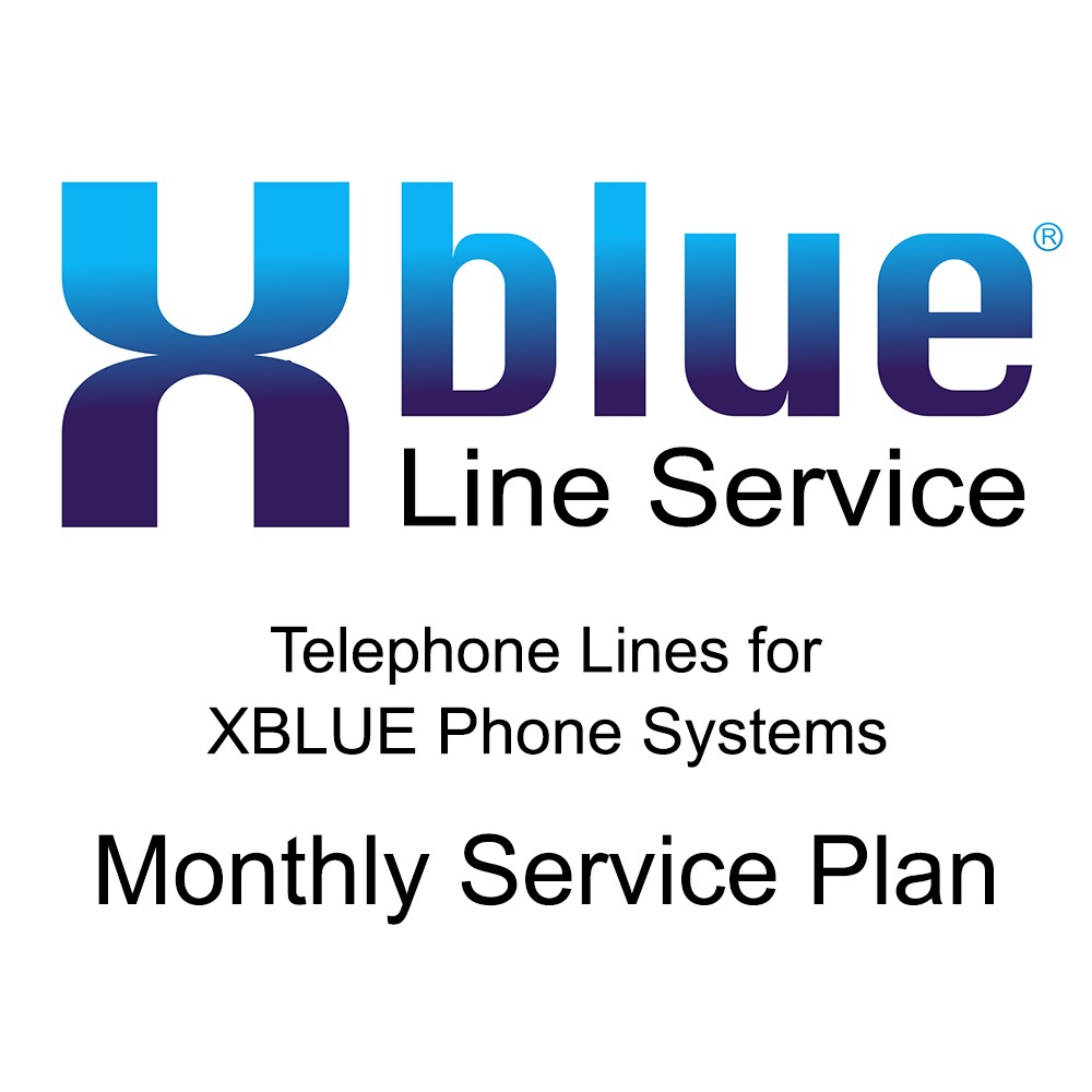 Telephone Line Service Monthly XBLUE