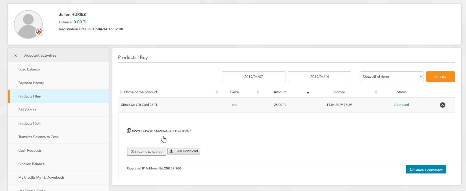 [Tuto] How to buy Turkish xbox giftcards on Oyunfor Xbox Store Checker