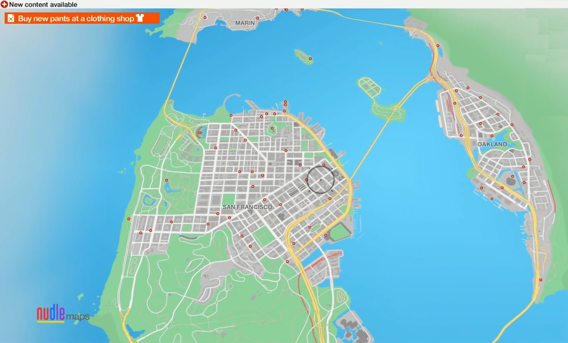 Pohľad na mapu Watch_Dogs 2 privoláva spomienky na GTA San