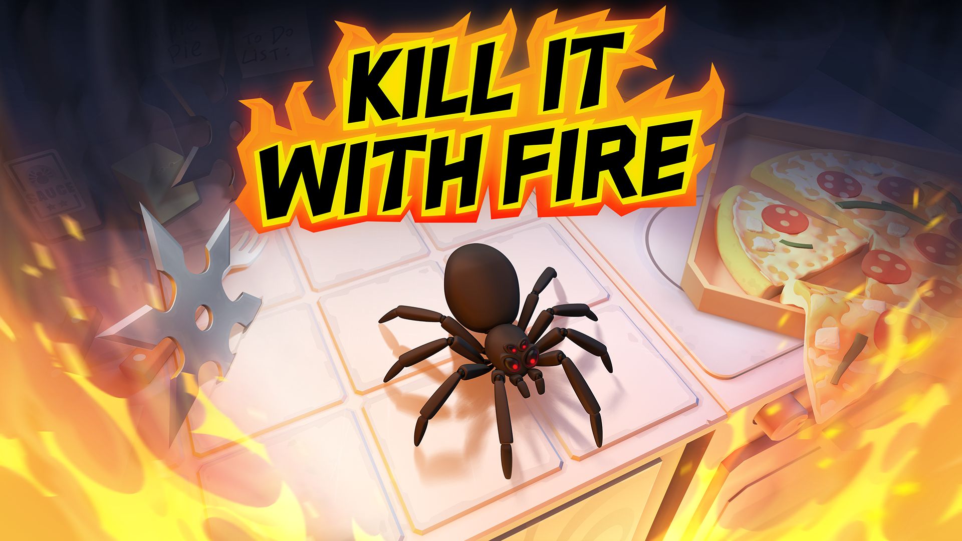 Kill It With Fire Wie man eine Spinne mit einem Amboss tötet