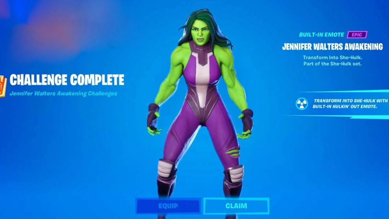 Fortnite How to Smash the Vase as SheHulk
