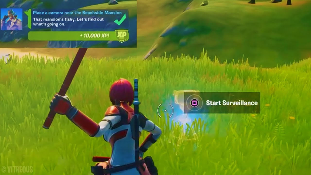 Fortnite Comment placer une caméra près de la plage