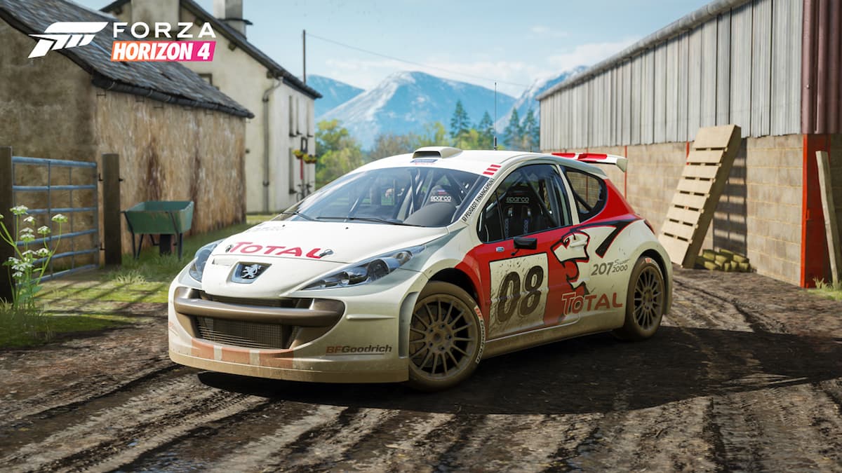 Forza Horizon 4 So erhalten Sie den Peugeot 207 S2000