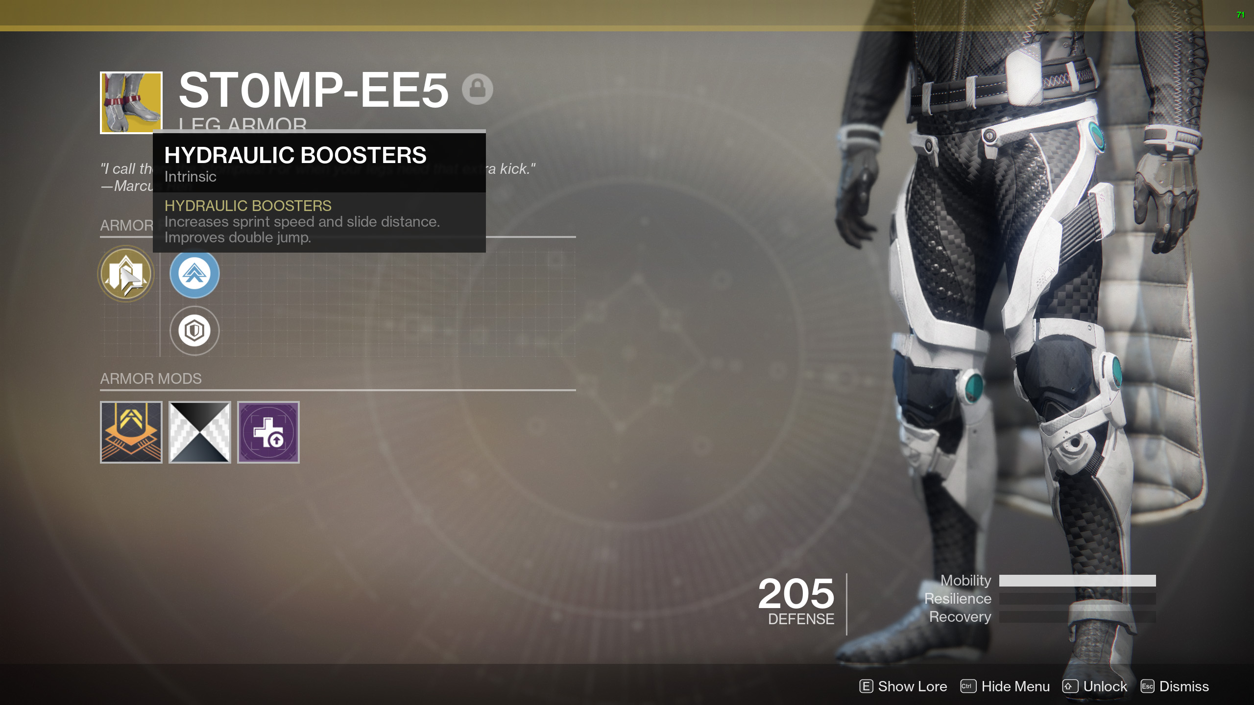 How to get armor mods destiny 2 fozback