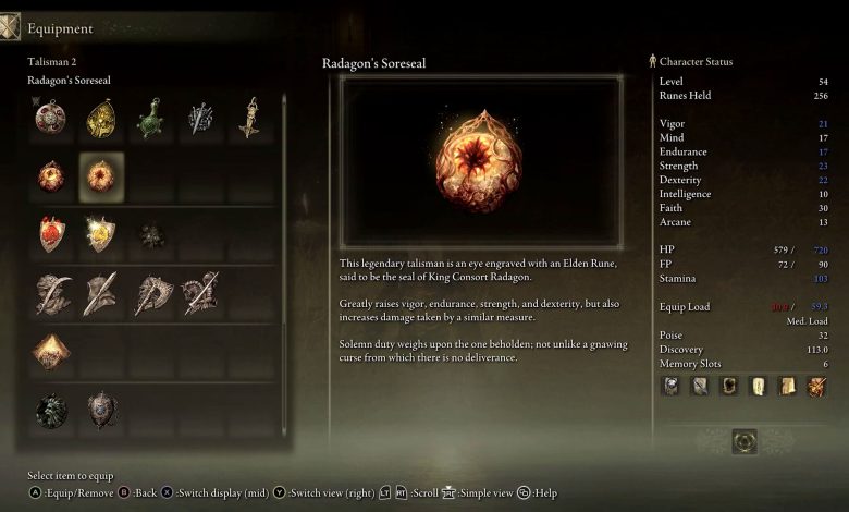 Elden Ring Where to Find Radagon’s Soreseal Talisman
