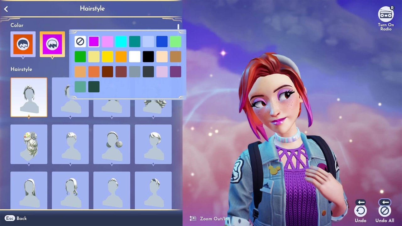 Come usare il designer avatar in Disney Dreamlight Valley