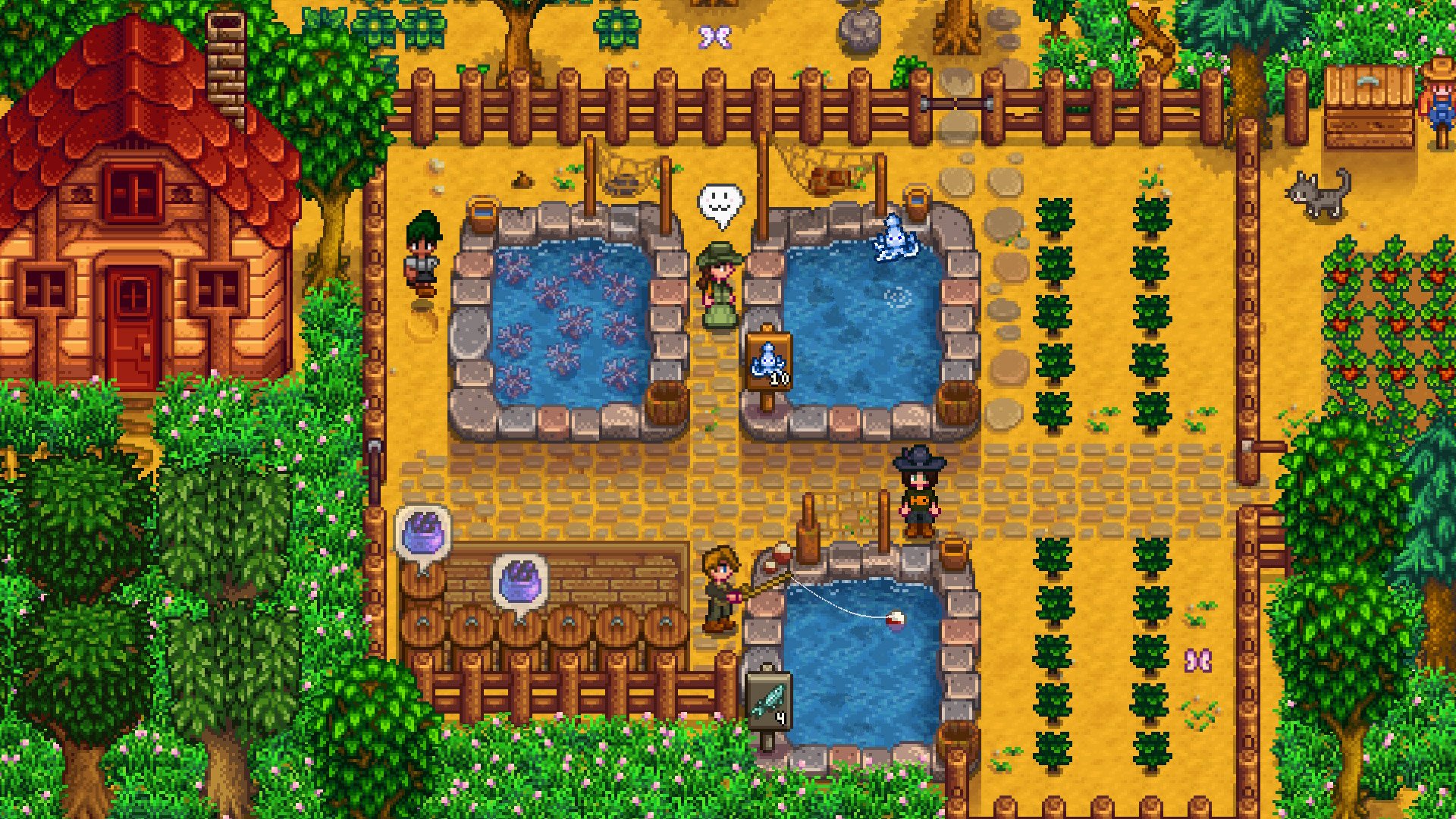 Stardew Valley 1.4 Guia de colheita para primavera, verão e outono