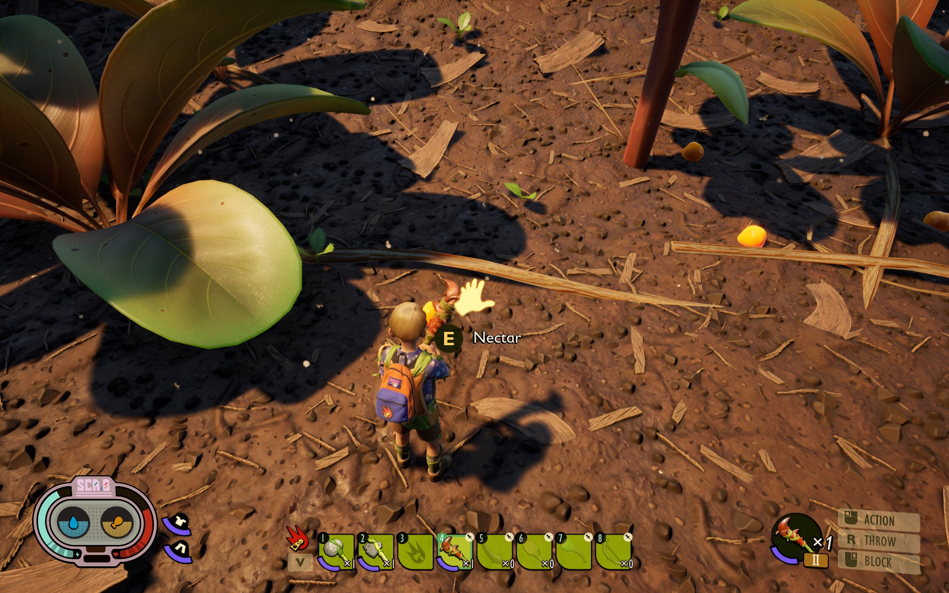 Grounded How to get nectar