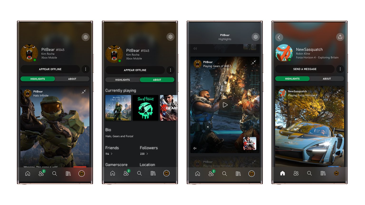 La nouvelle application Xbox (bÃªta) pour mobile est disponible