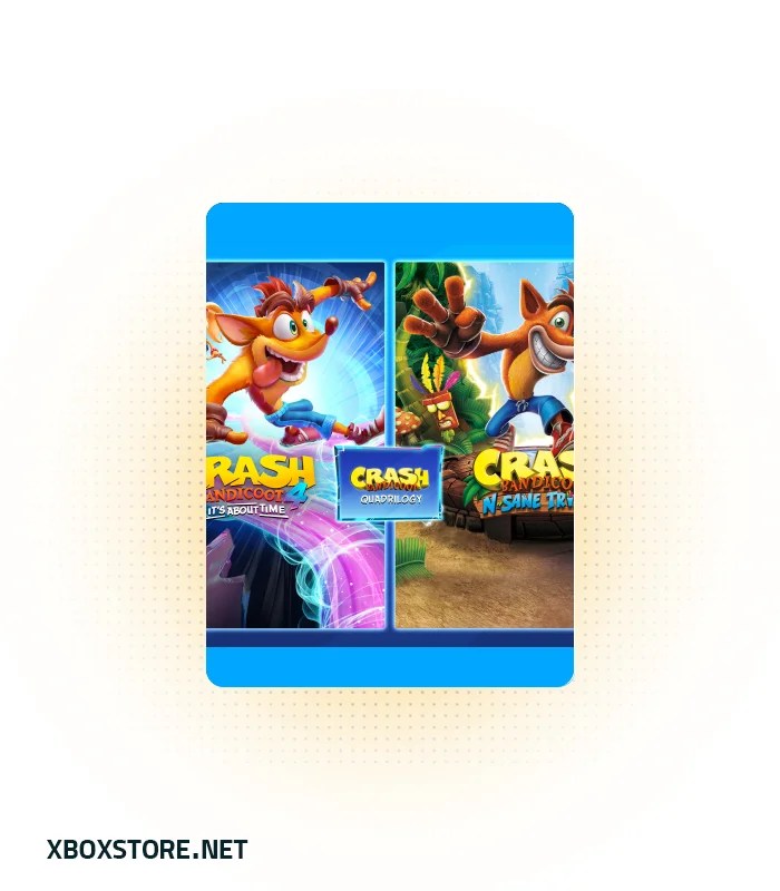 خرید بازی Crash Bandicoot Quadrilogy Bundle ایکس باکس استور