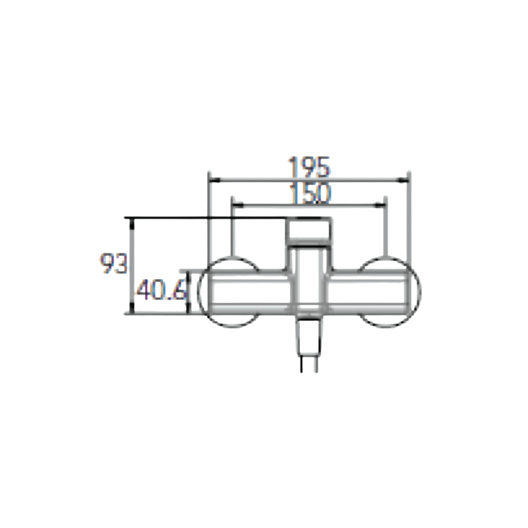 Allure exposed shower mixer xcepcionco