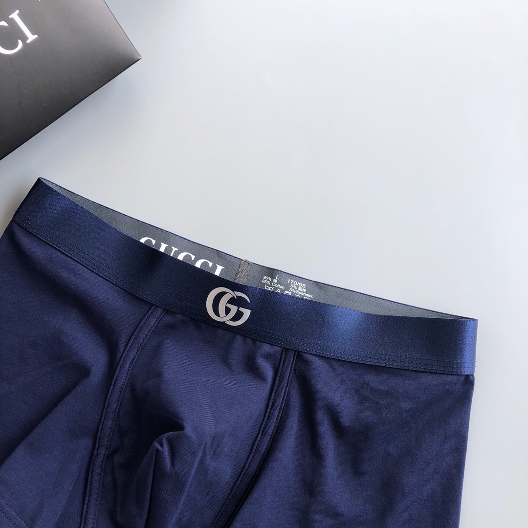 US 24.90 New product! GUCCI Classic men's boxed boutique underwear