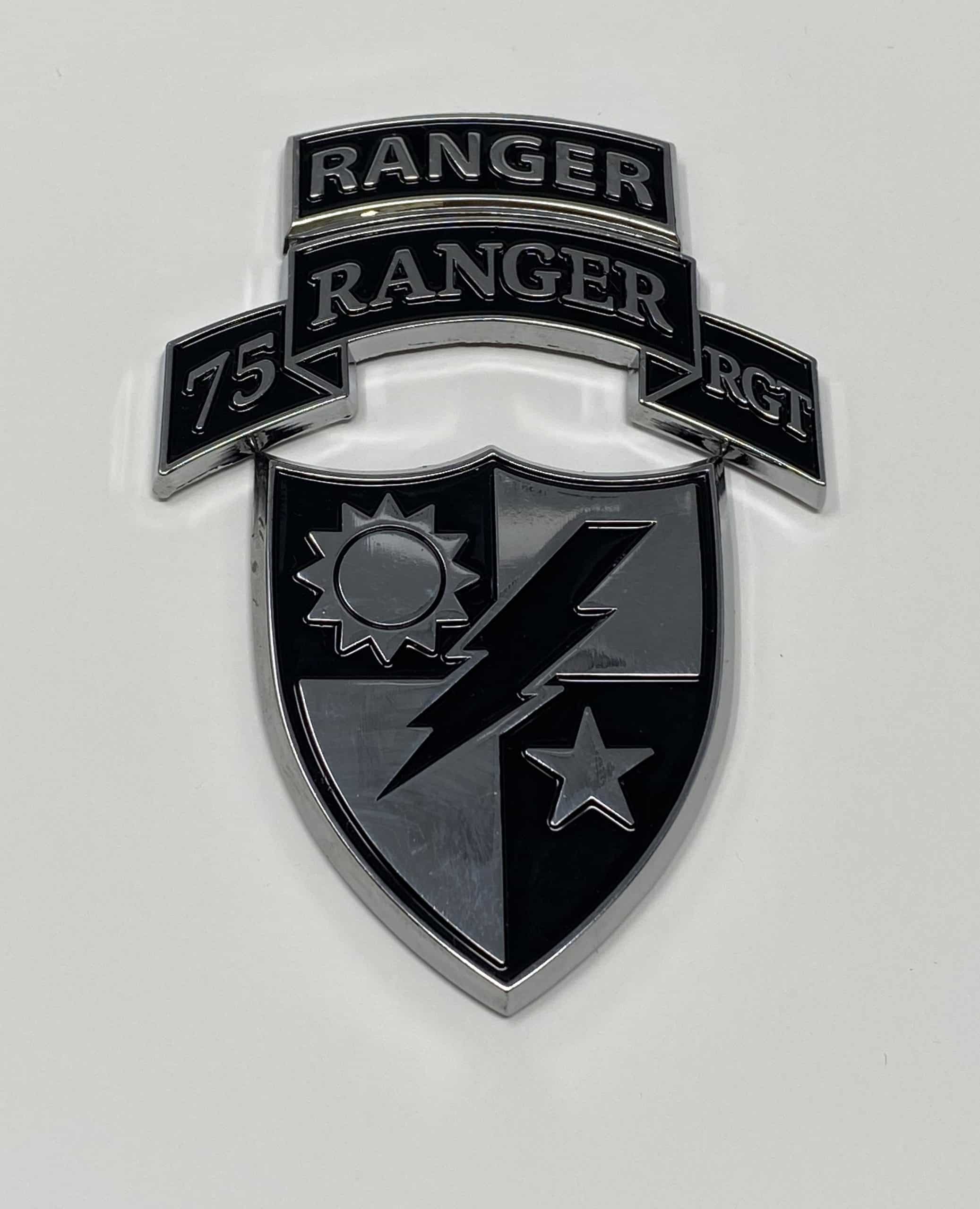 Ranger Crest Chrome 2″ Car Badge Excalibur Industries