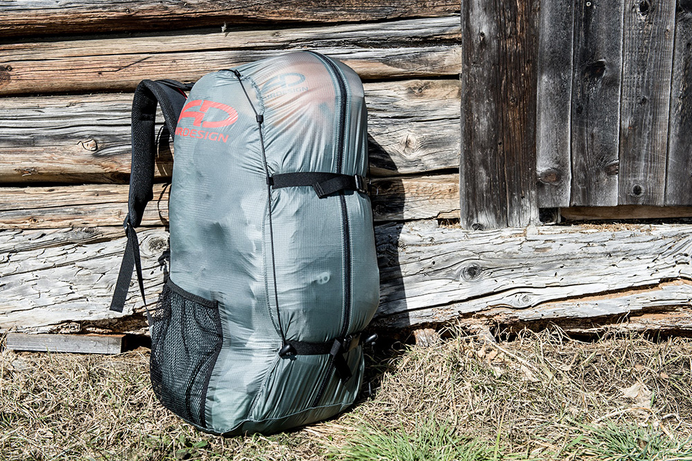Lightweight paraglider rucksack from AirDesign Cross Country Magazine