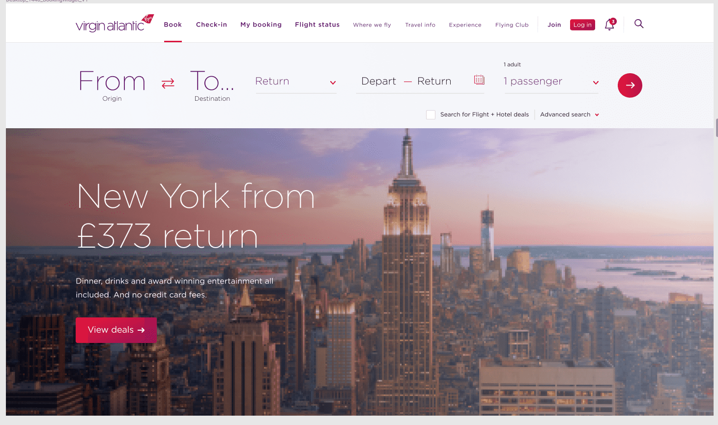 Airline UX A Case Study with Virgin Atlantic Adobe XD Ideas