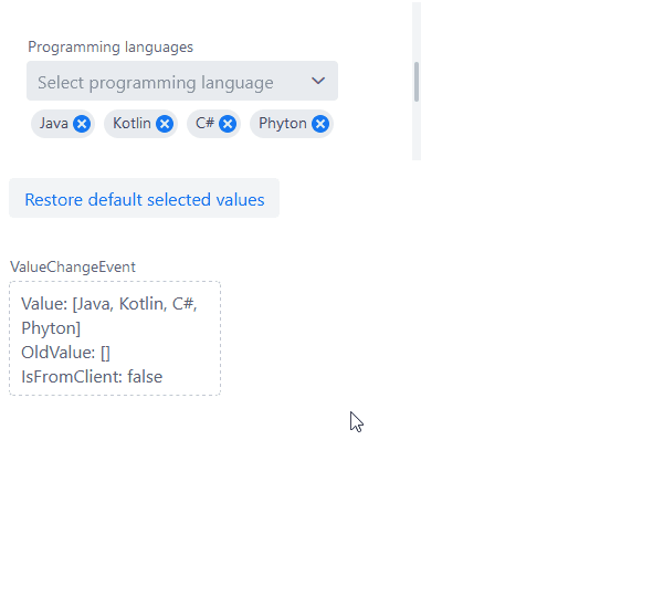 Open Source ComboBox for Vaadin Flow