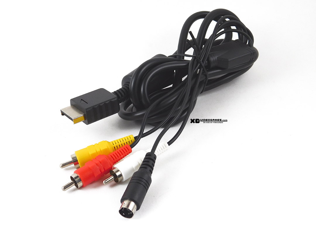 Cable AV Para PS2/PS3 XDvideogames