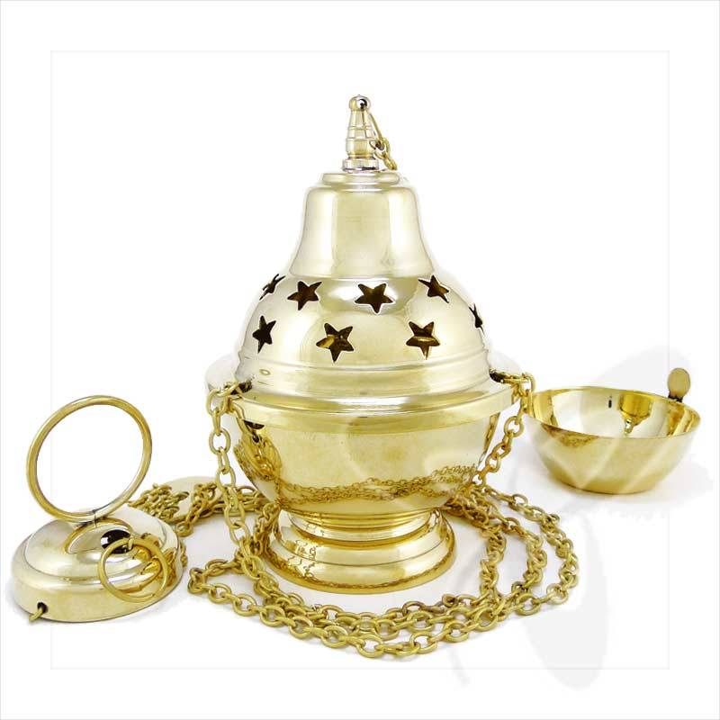 Handmade Censer Set Brass church incense burner thurible altar кадильница eBay