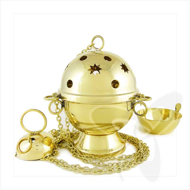 Handmade Censer Set Brass church incense burner thurible altar кадильница eBay