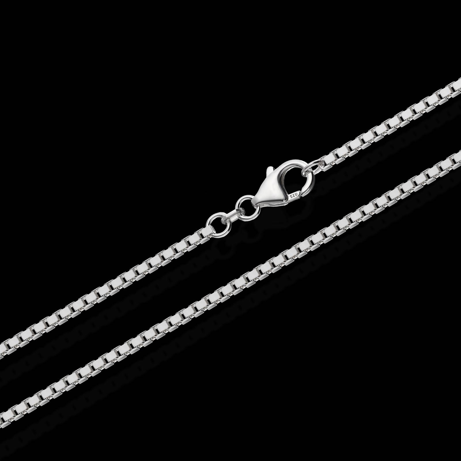 1.80mm Genuine 925 Sterling Silver Chain Silver Chain Necklace