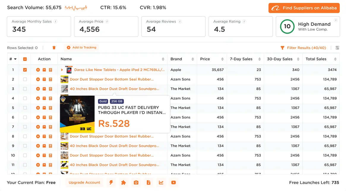 XenonHunt 1 Daraz Product Hunting Tool