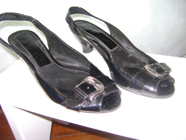 sapatilha peep toe arezzo