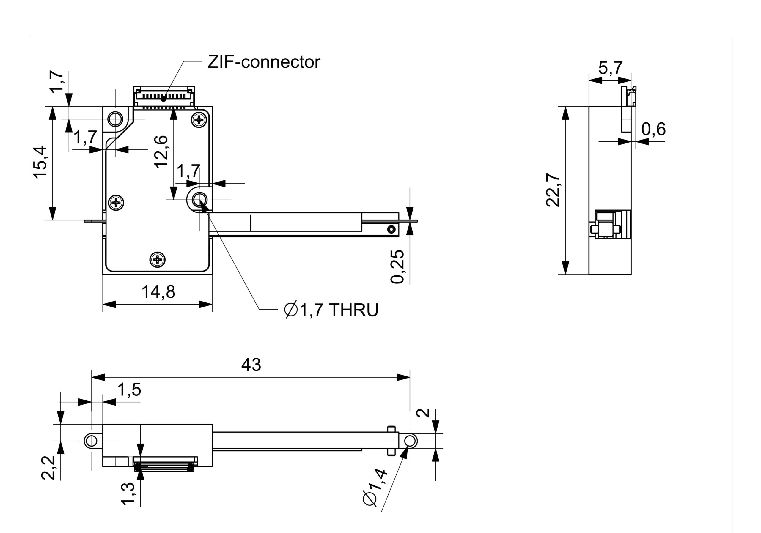 Micro Linear Actuators - with Sub-Micron Precision