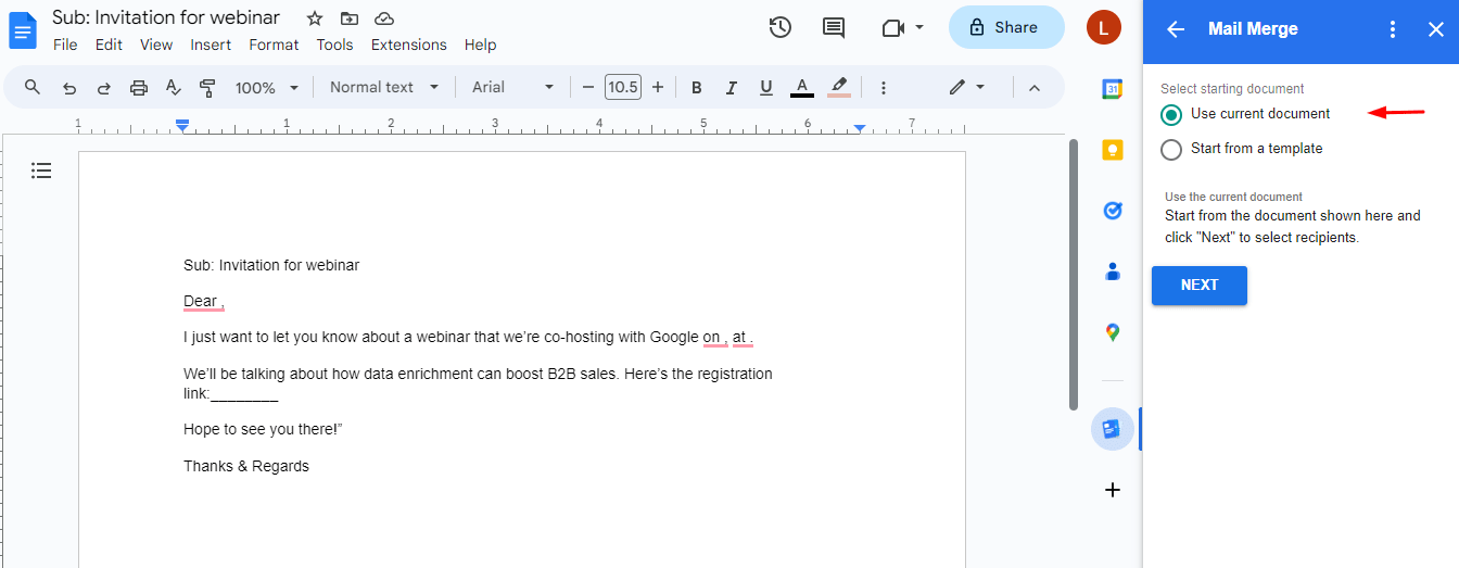 Merge Data in Google Docs Complete Guide xFanatical