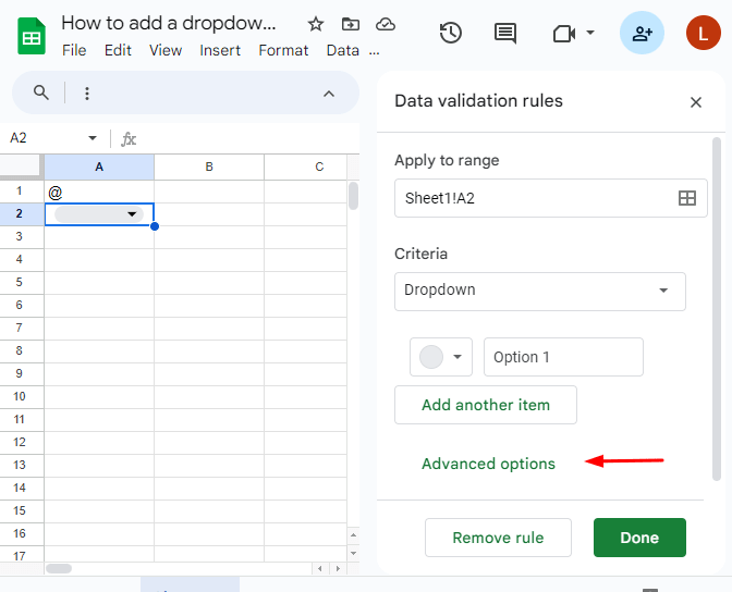Dropdown List in Google Sheets Complete Guide xFanatical