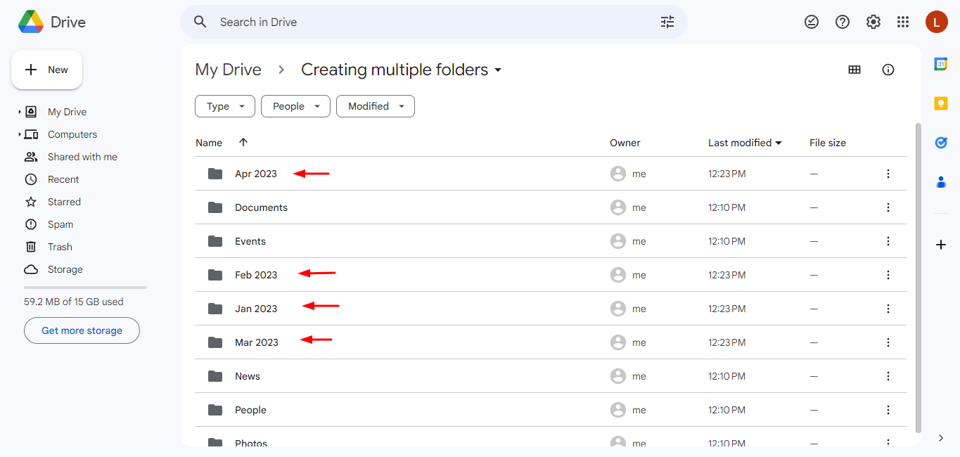 Learn how to create multiple folders at once