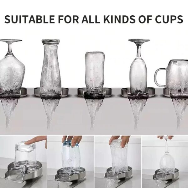 Quick Cup Faucet Glass Rinser