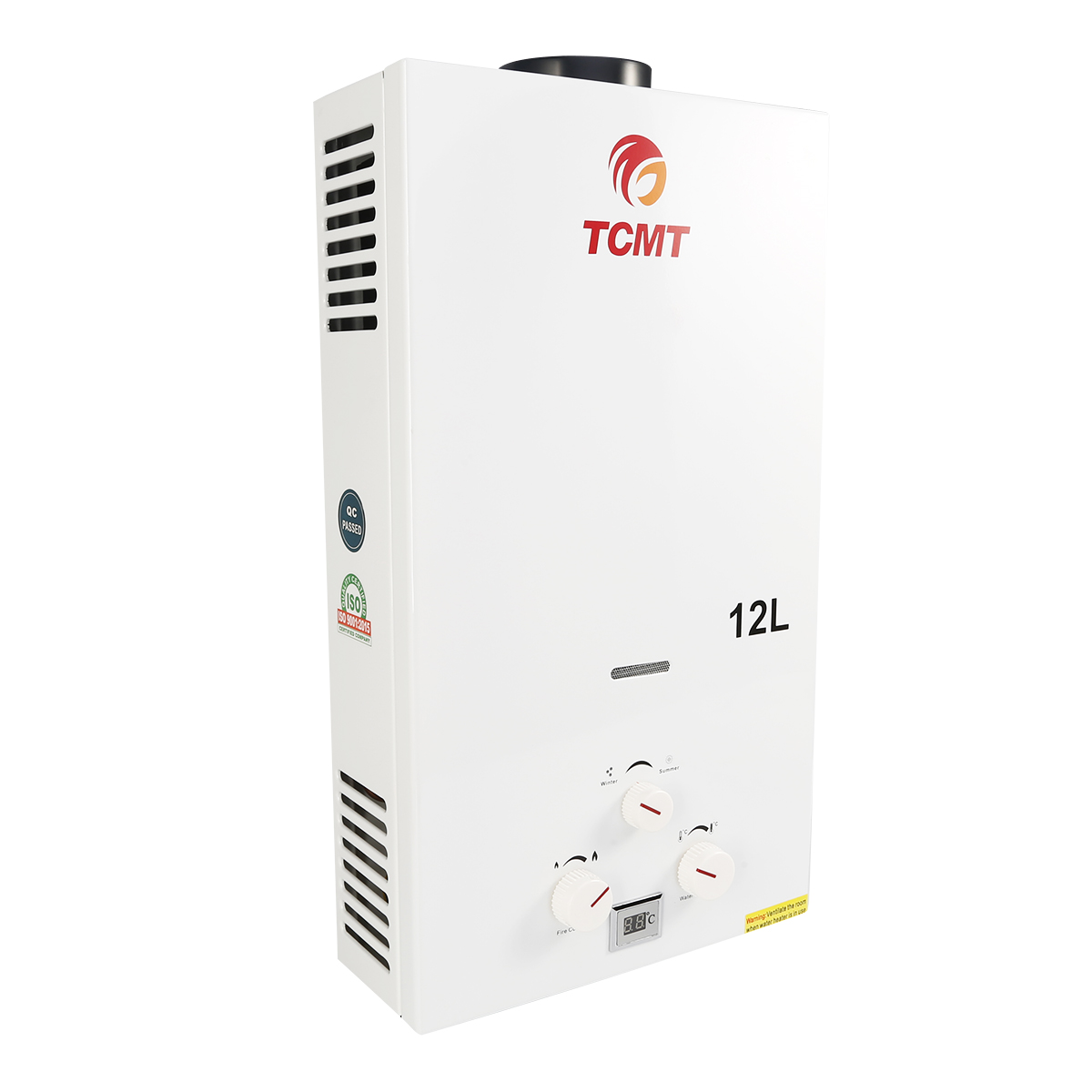 12L 24 KW Natural Gas Stainless Steel Hot Water Heater Tankless Instant
