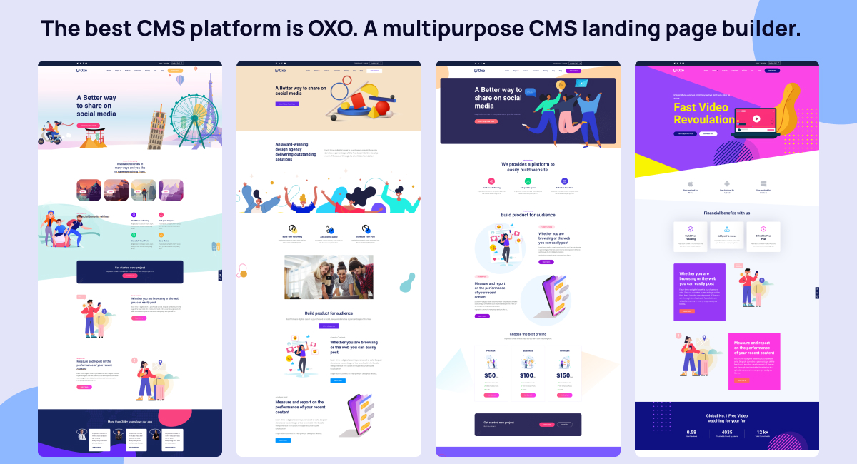 Best CMS Landing Page Builder 2022 CMS Landing Page Website