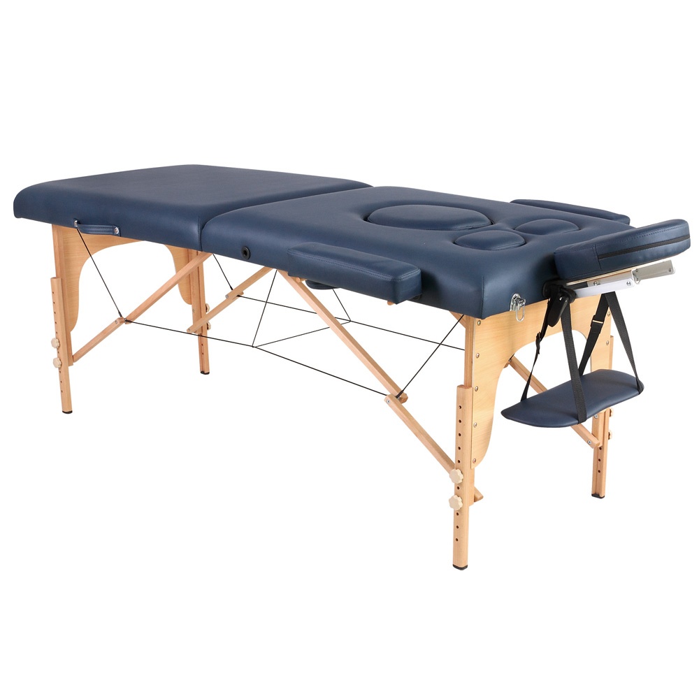 Wooden massage table