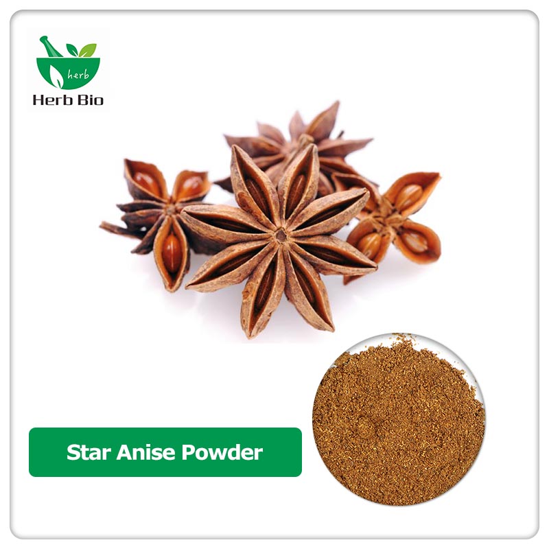 100 Natural Star Anise Powder China Suppliers Xi'an Herb Bio