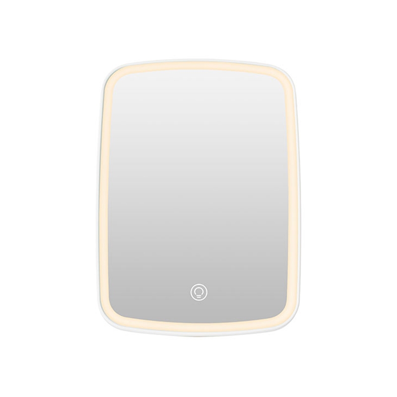 Miroir Xiaomi de maquillage avec LED Tricolor portable et intelligent