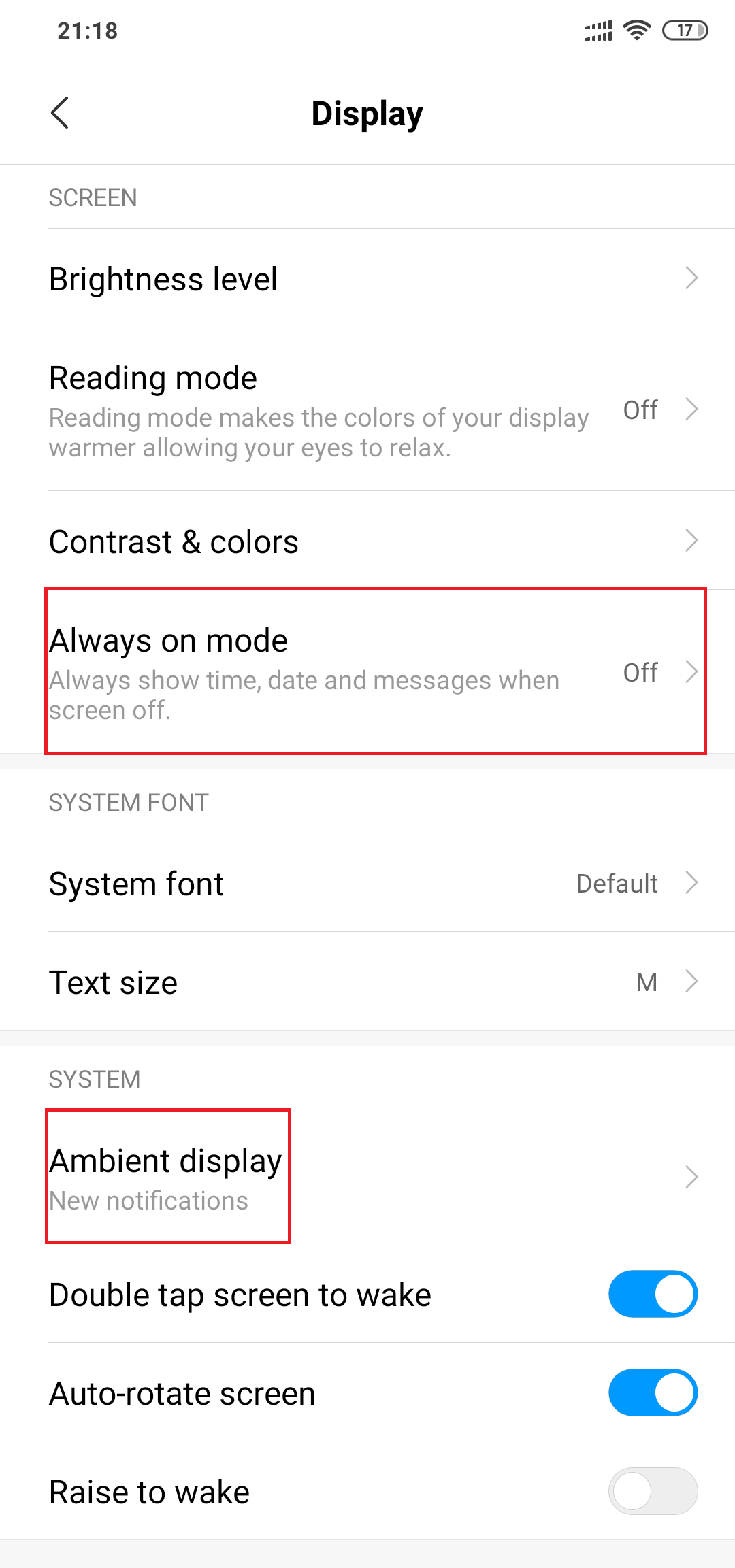 Notifications on Always On Display not working Unofficial Xiaomi