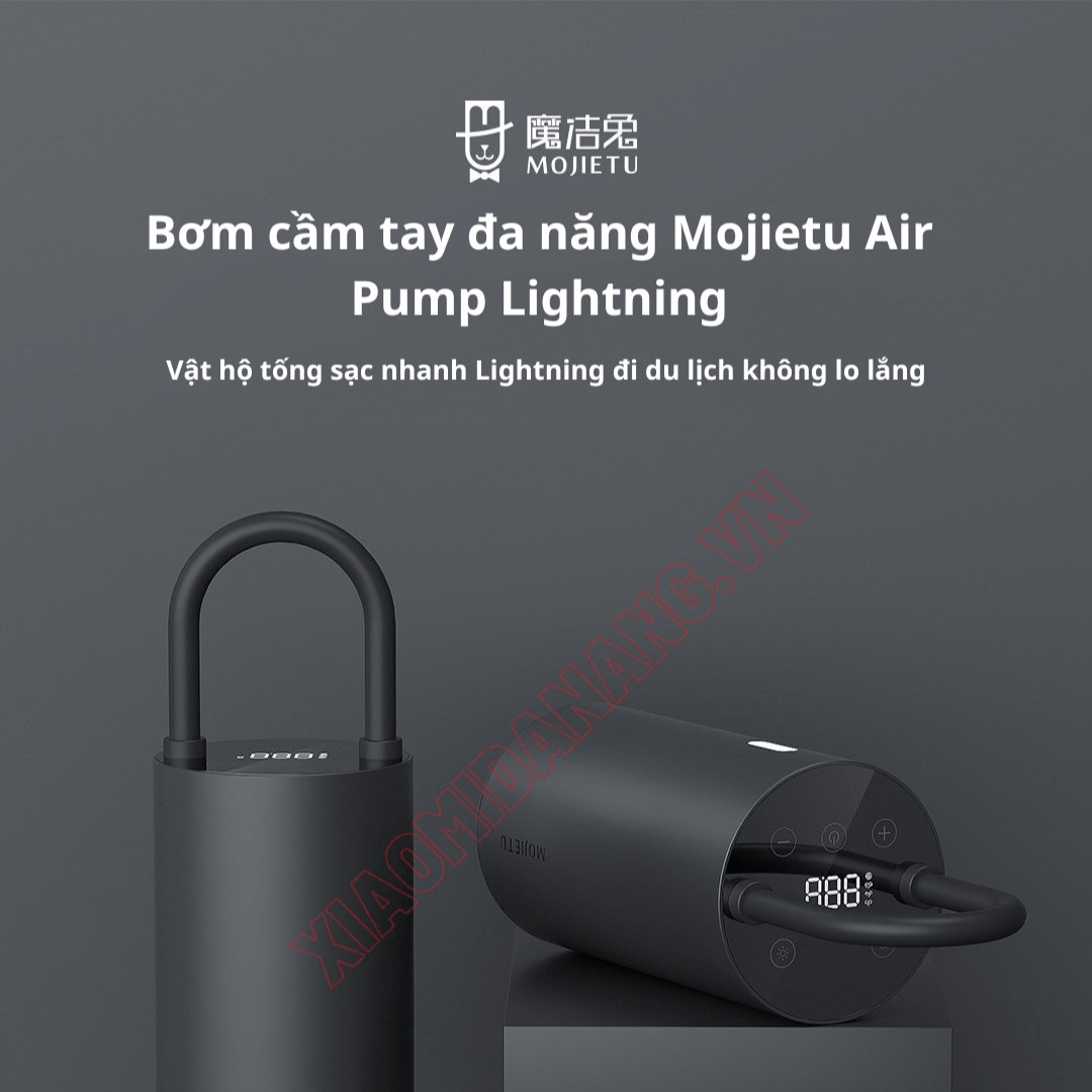 Bơm cầm tay đa năng Mojietu Air Pump Lightning CQB01MC