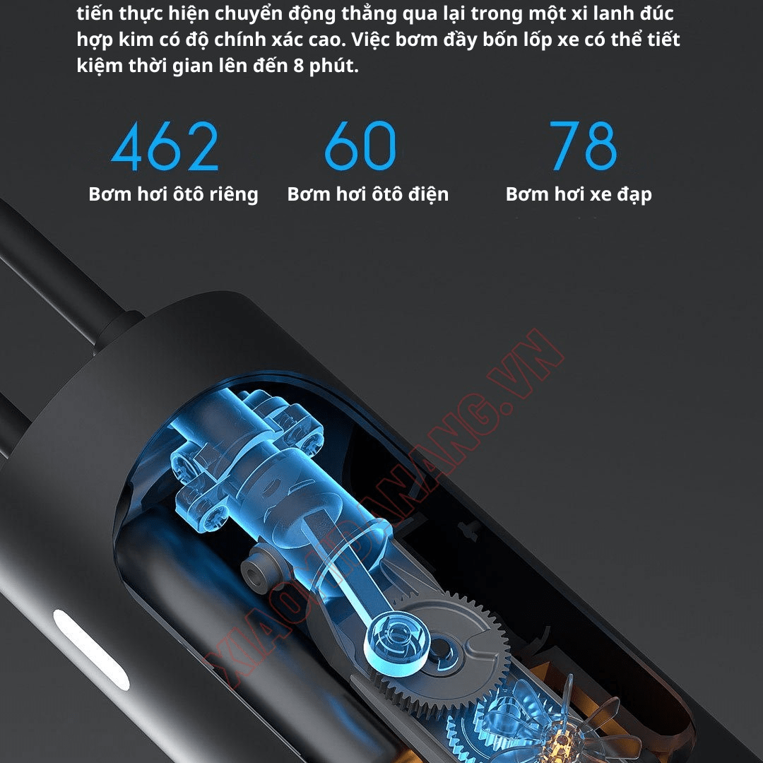 Bơm cầm tay đa năng Mojietu Air Pump Lightning CQB01MC